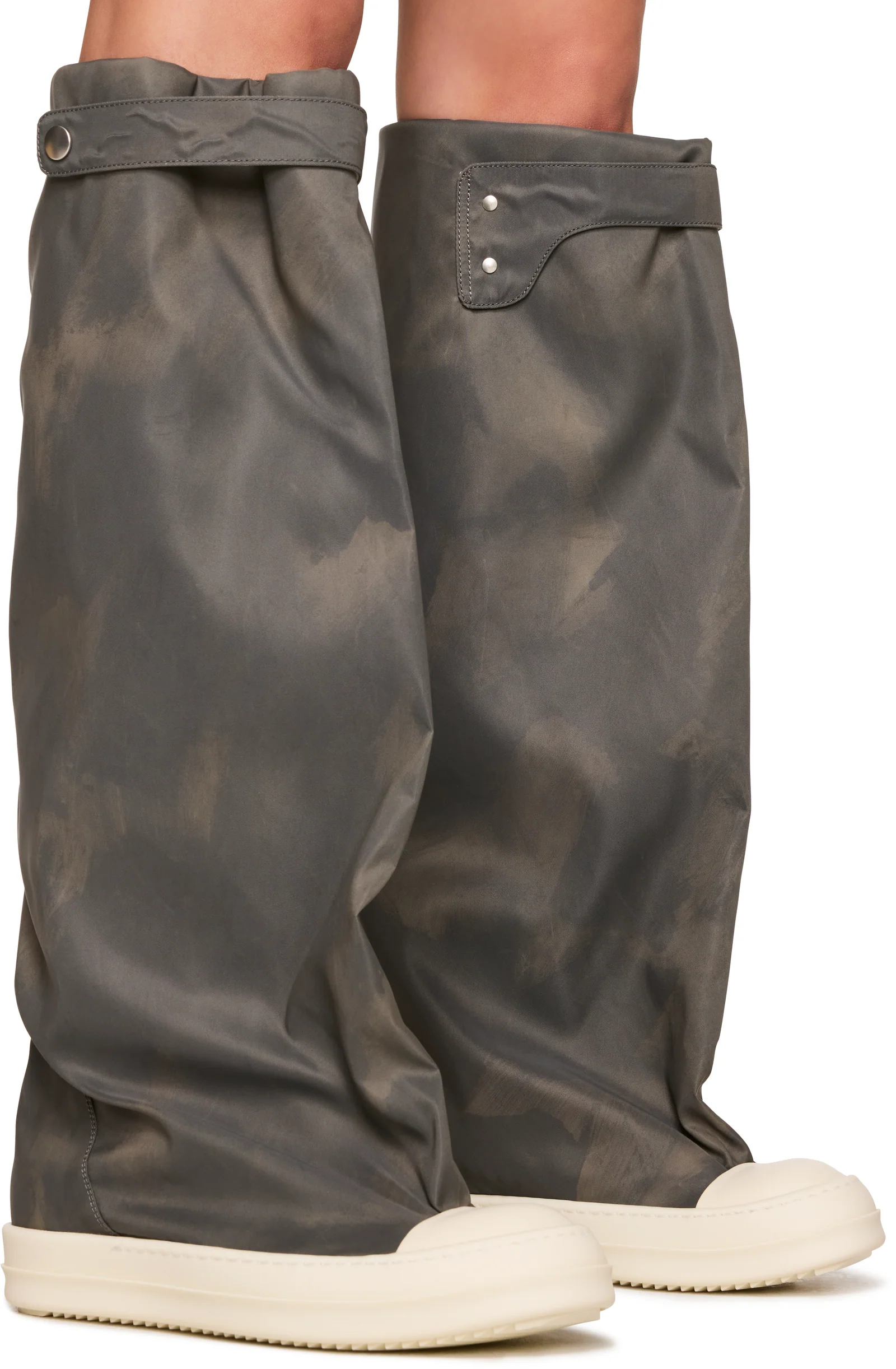 Rick Owens DRKSHDW Tower Elephant Tall Boots