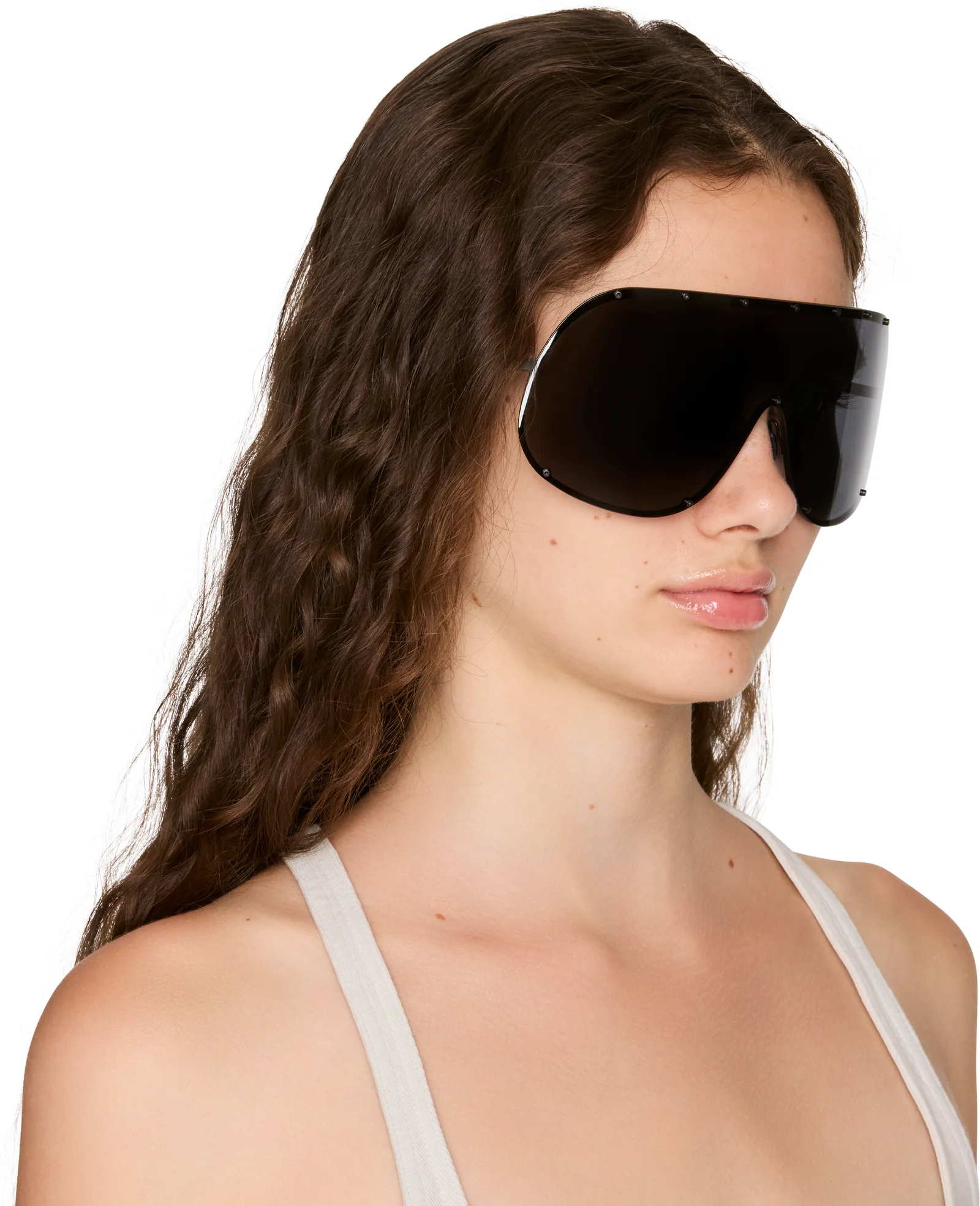 Rick Owens Temple Shield Sunglasses