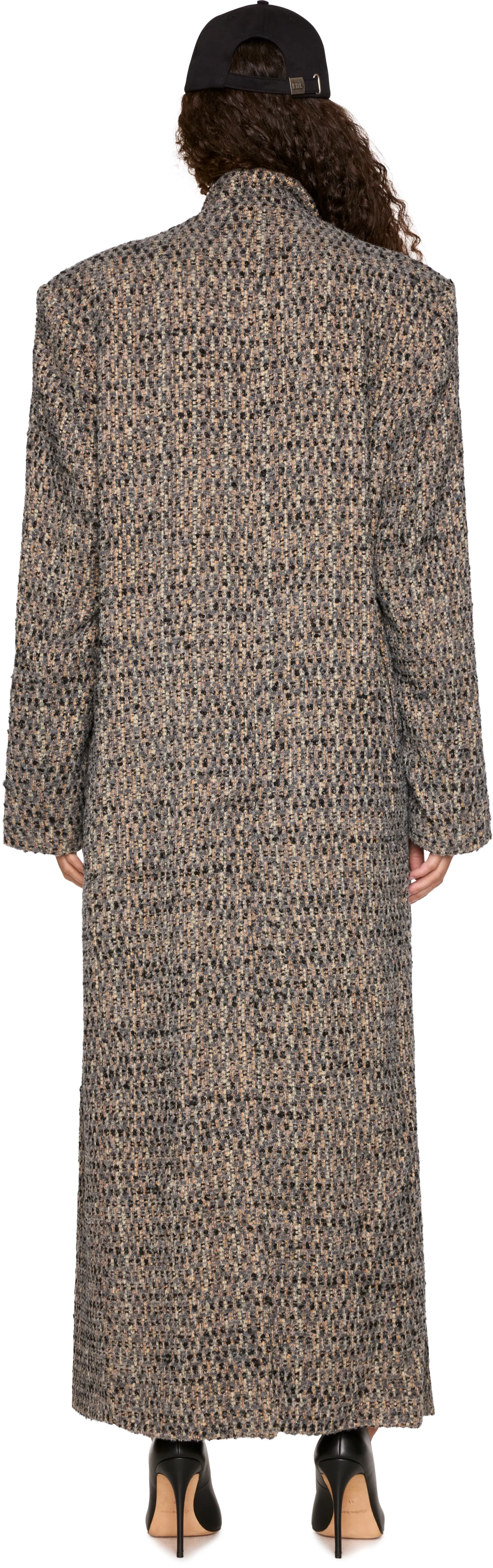 ERL Textured Wool Trench Coat