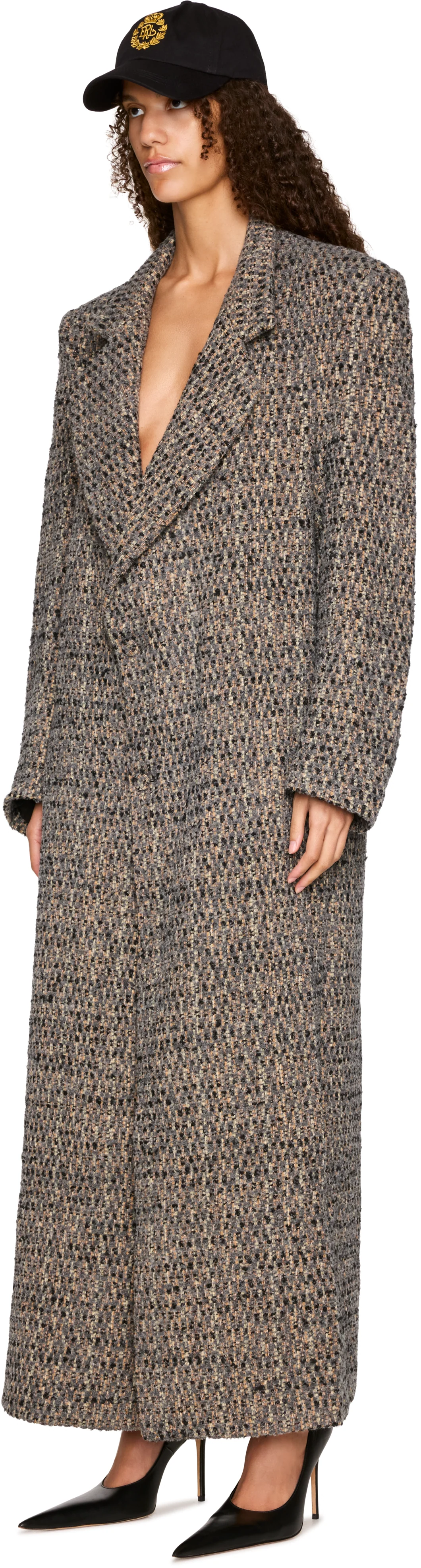 ERL Textured Wool Trench Coat