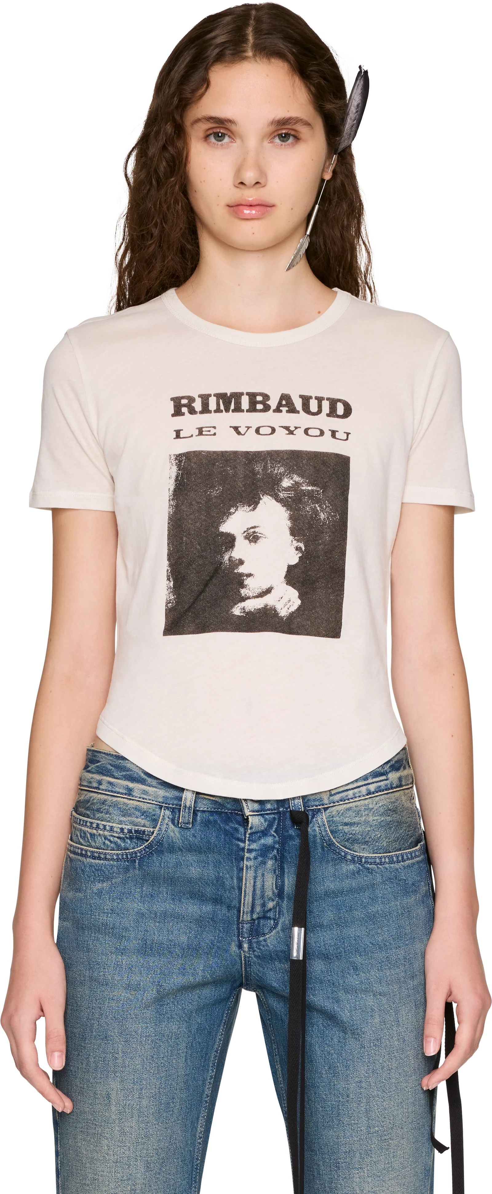 Ann Demeulemeester Floor Micro T-Shirt