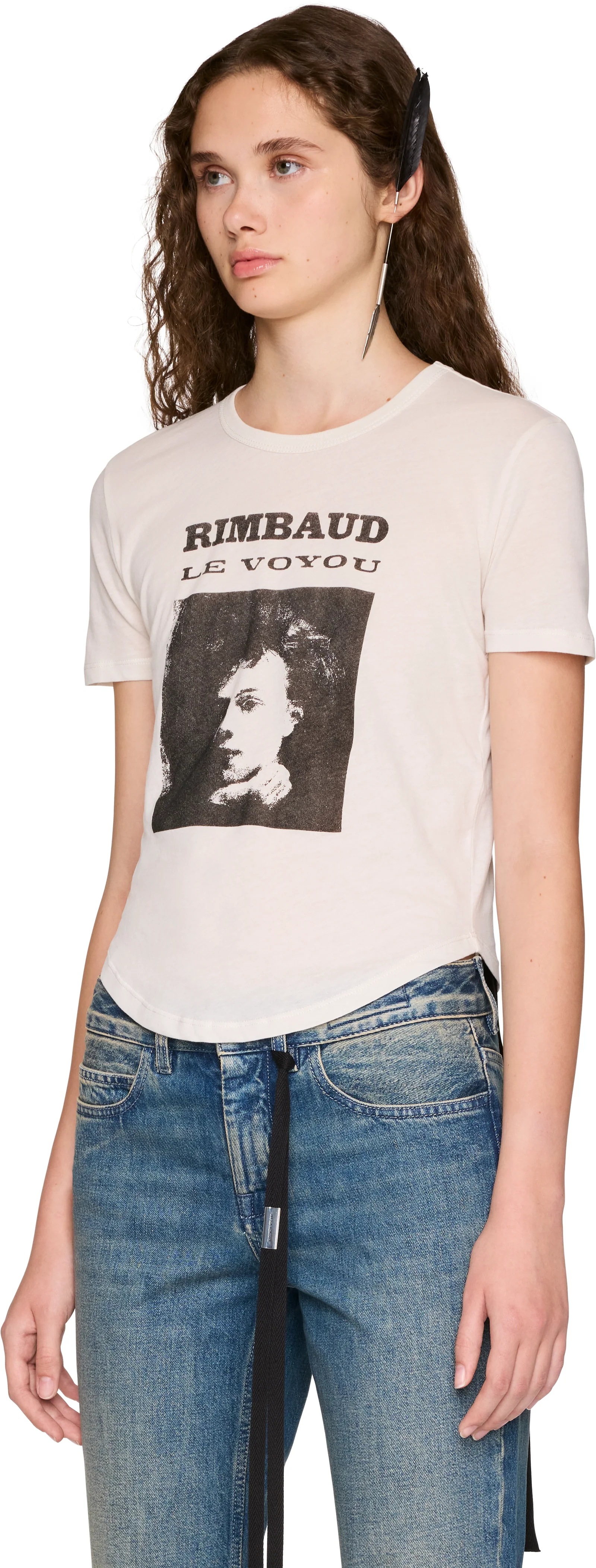 Ann Demeulemeester Floor Micro T-Shirt
