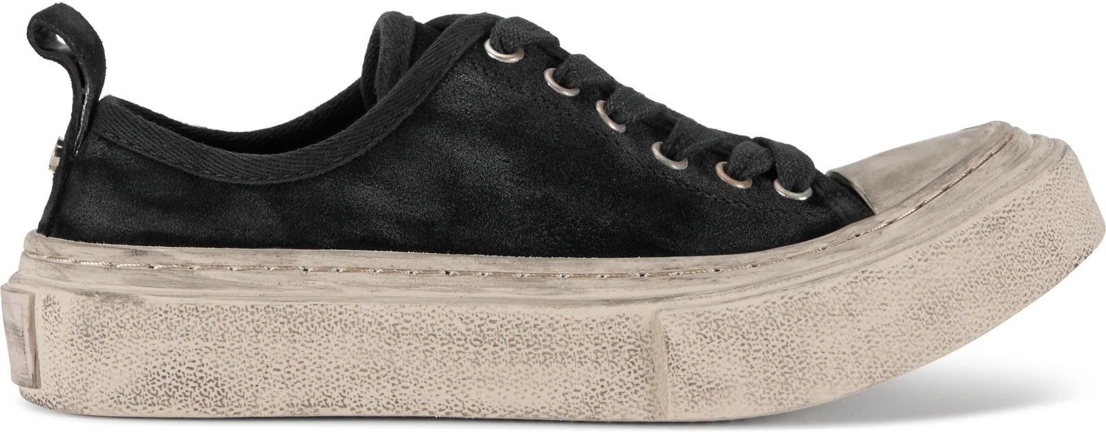 Ann Demeulemeester Halli Vulcanized Distressed Low-Top Sneakers