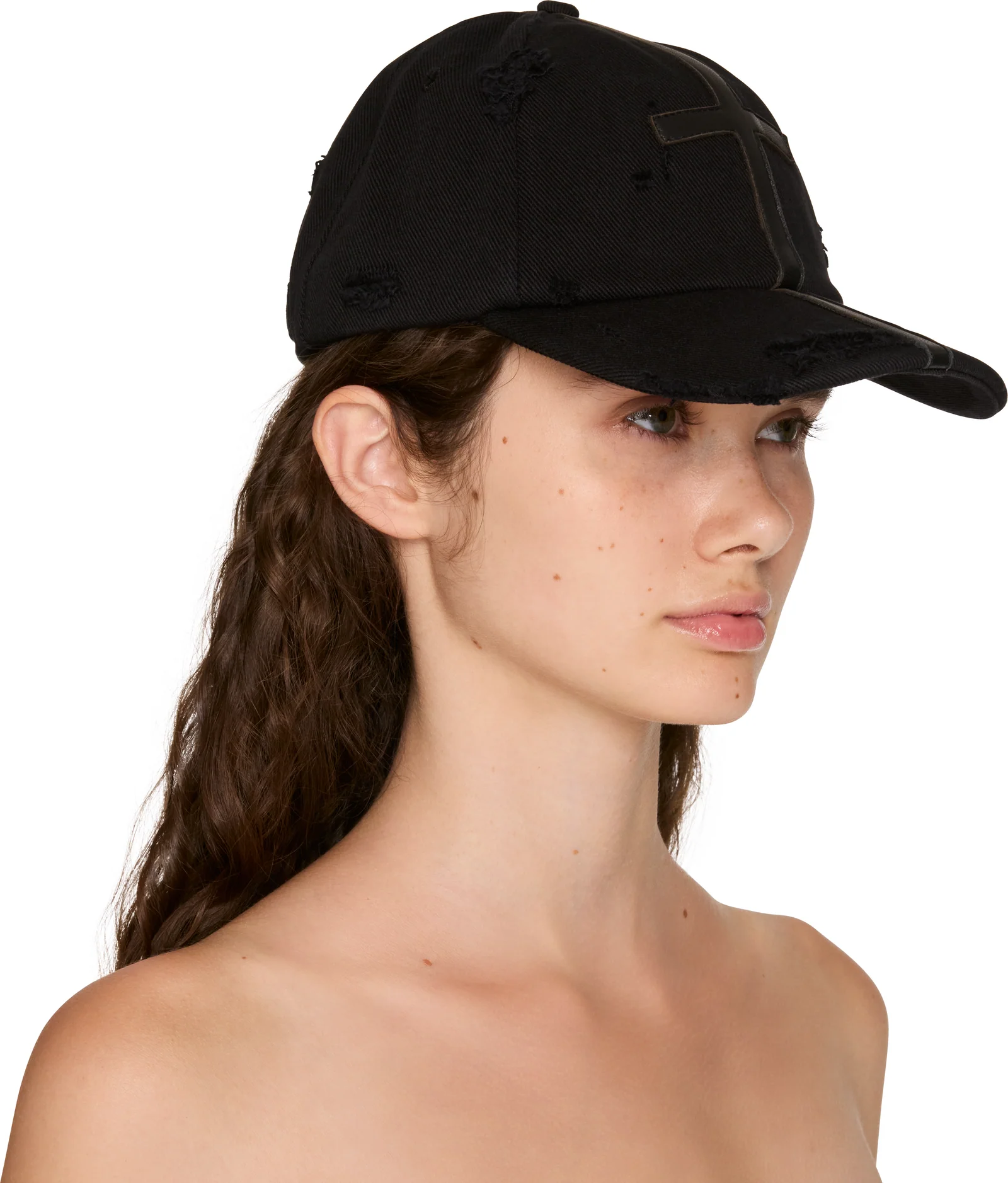 Matières Fécales Symbol Leather Cap