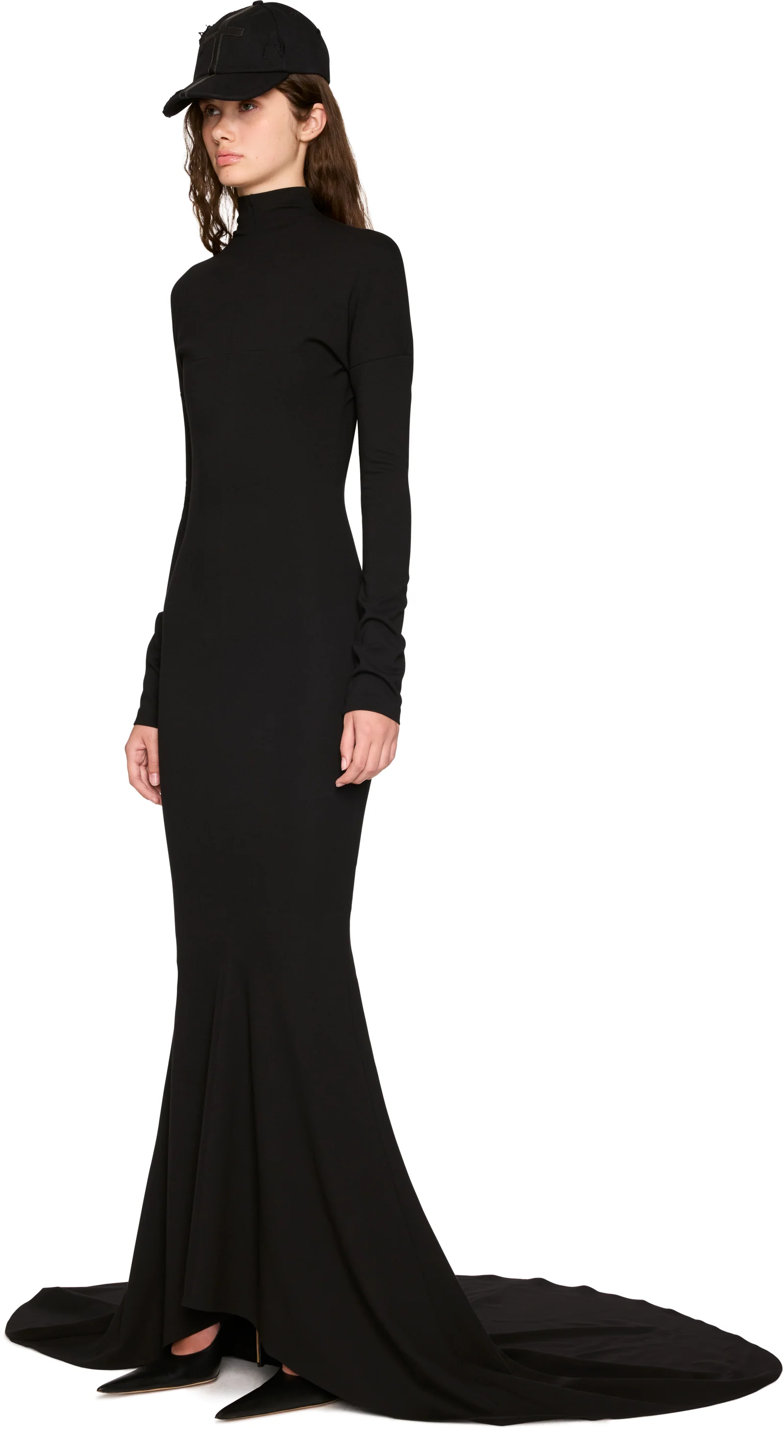 Matières Fécales Nala Ponte Maxi Dress