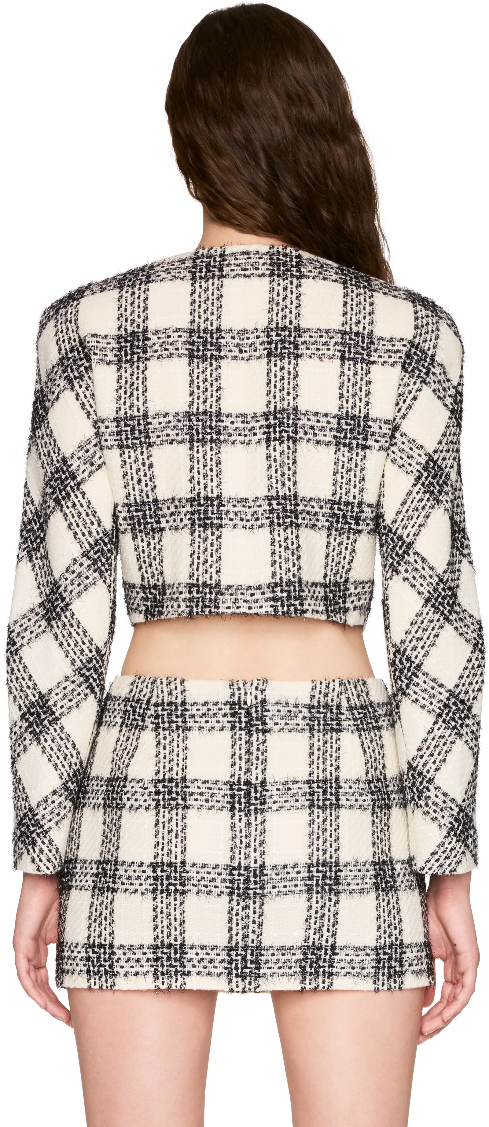VETEMENTS Round Shoulder Tweed Blazer