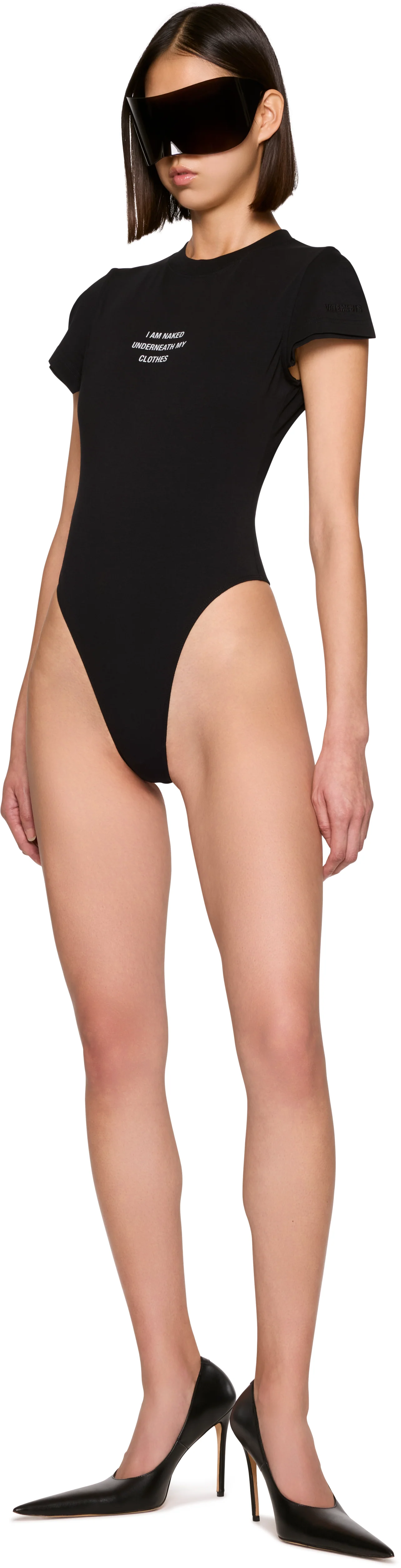 VETEMENTS 'I Am Naked Under My Clothes' Bodysuit