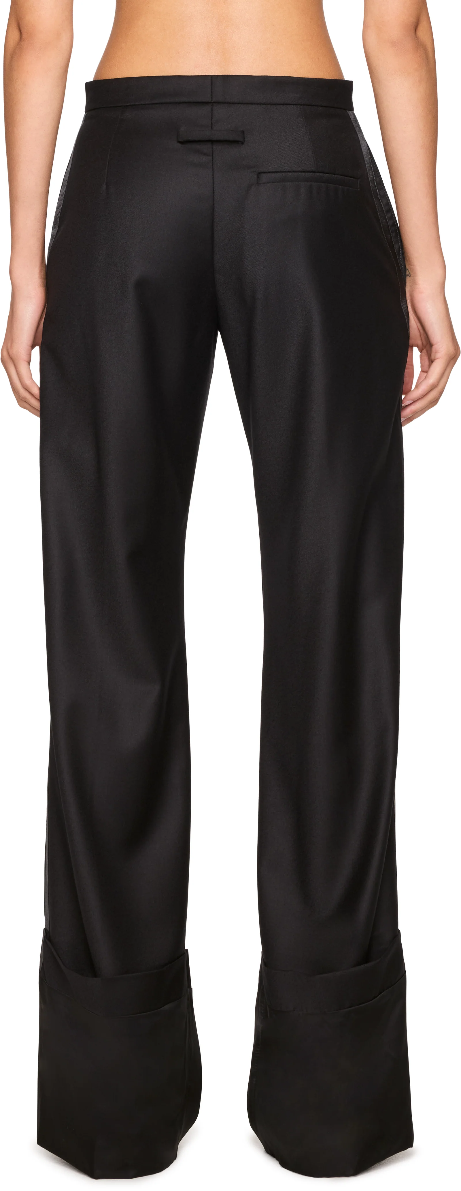 Jean Paul Gaultier Satin Tailored Trousers