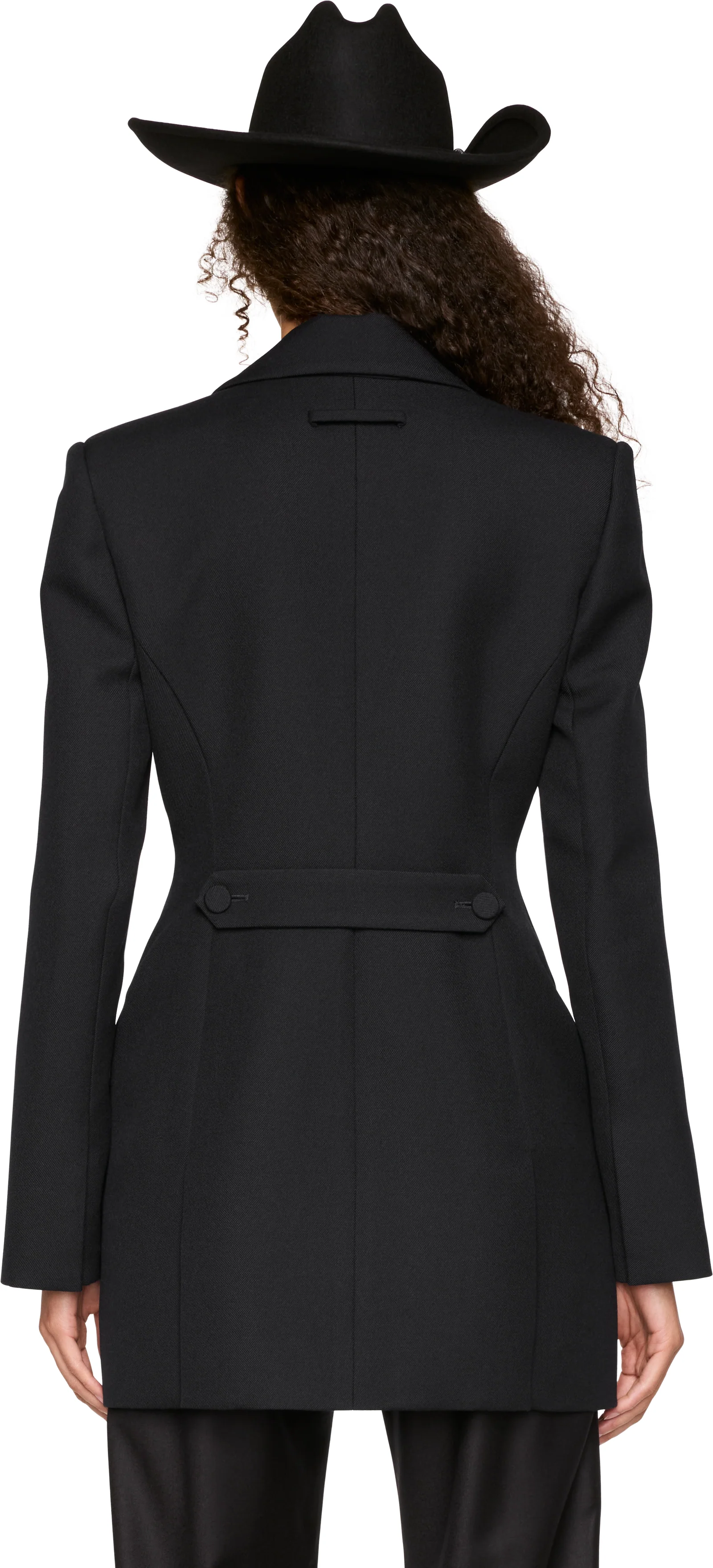 Jean Paul Gaultier Reversed Collar Fitted Blazer