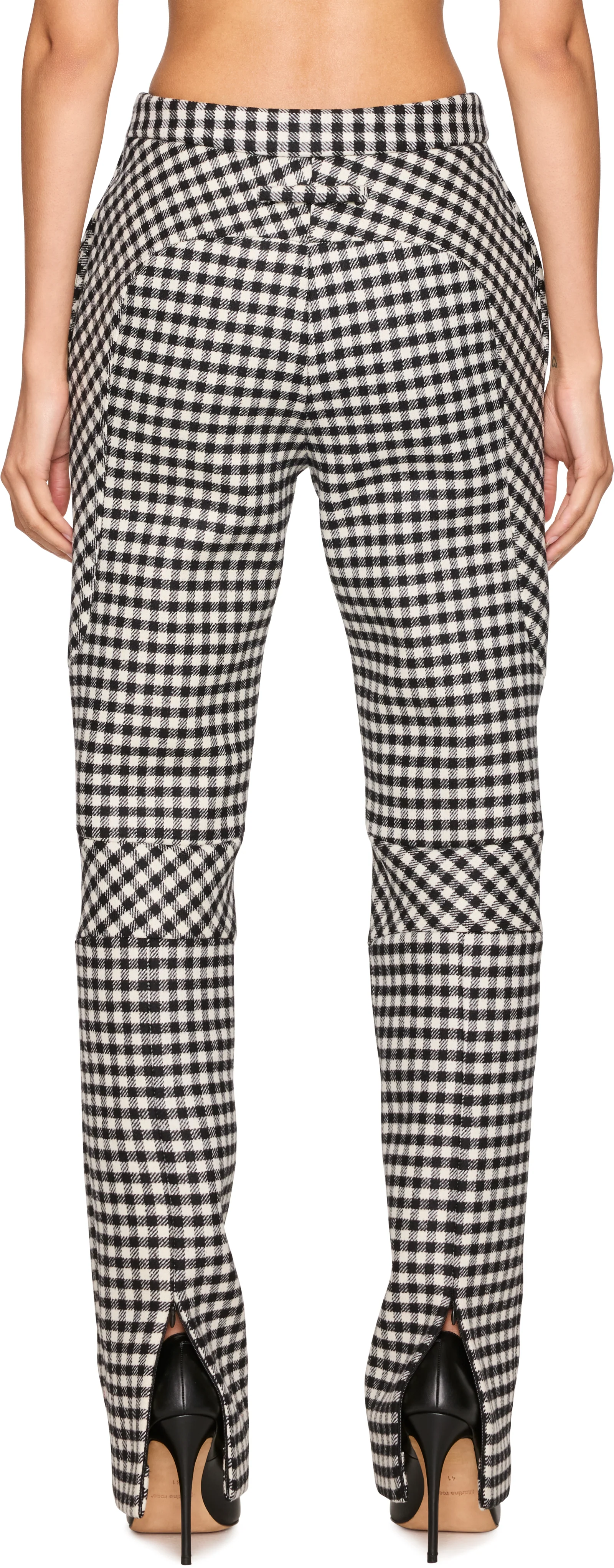 Jean Paul Gaultier Check Patchwork Trousers