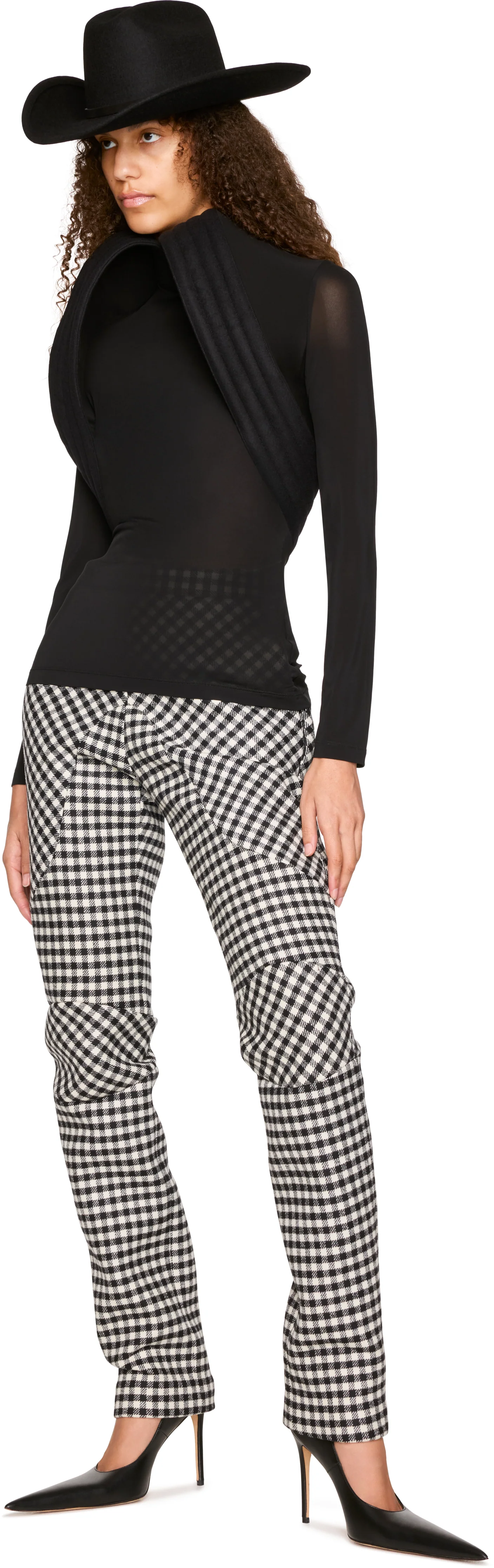Jean Paul Gaultier Sculpted Long Sleeve Top