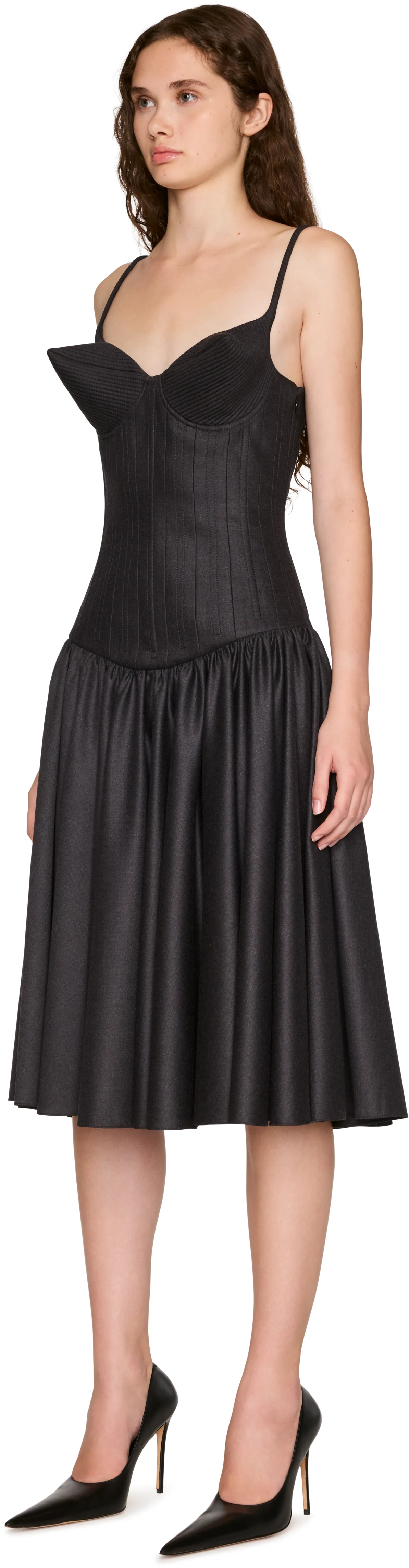 Jean Paul Gaultier Conical Midi Dress