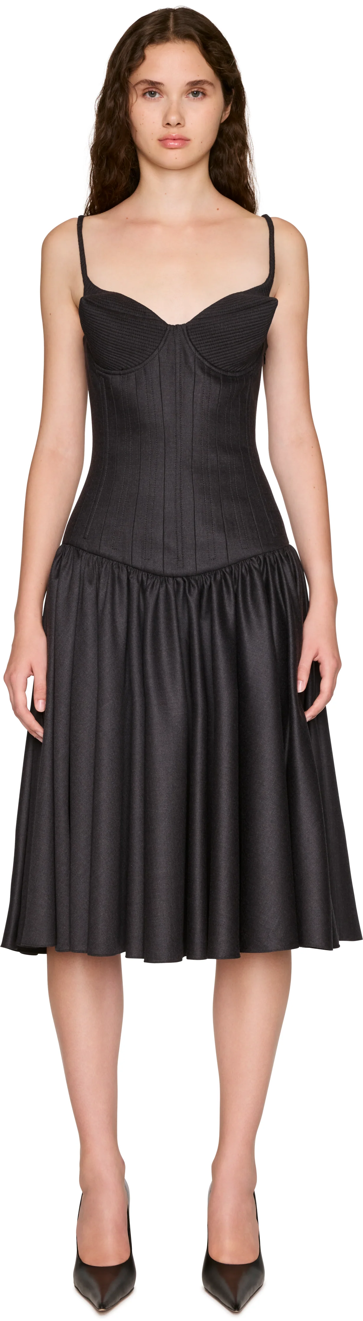 Jean Paul Gaultier Conical Midi Dress