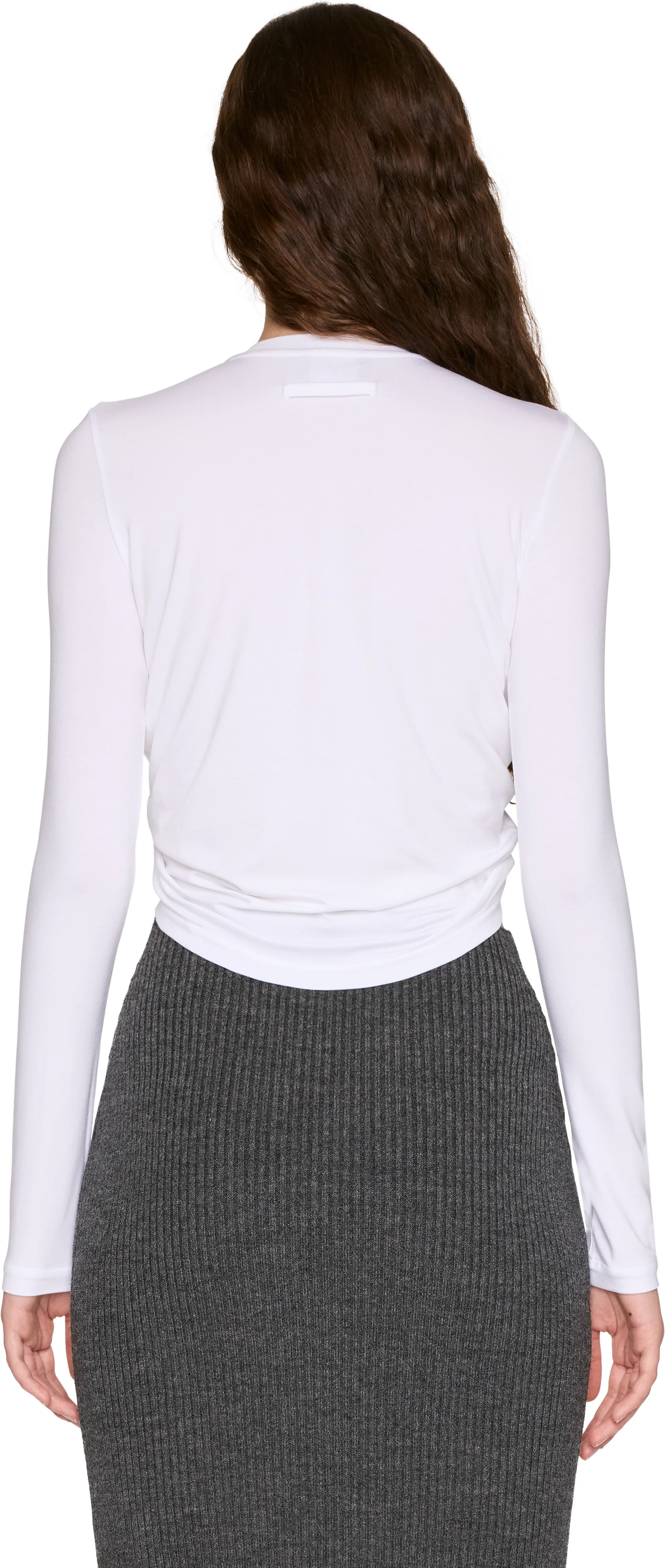 Jean Paul Gaultier Label Long Sleeve Top