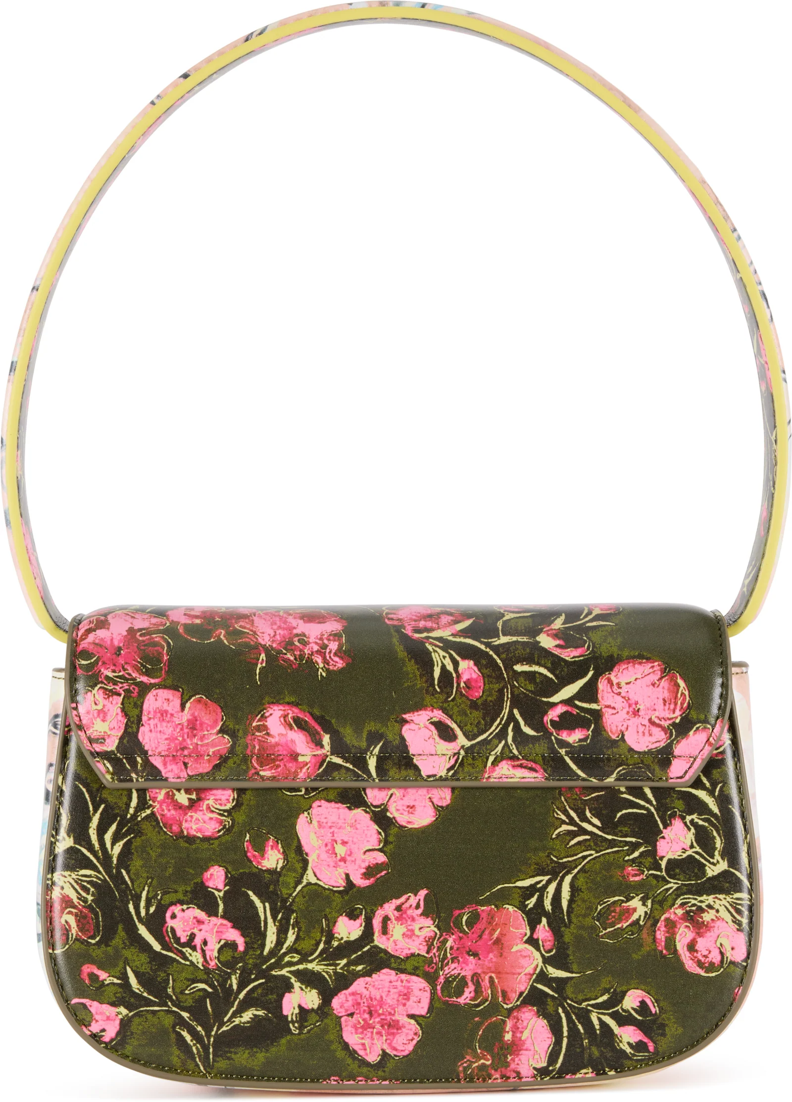 Diesel 1DR-Iconic Floral Print Shoulder Bag