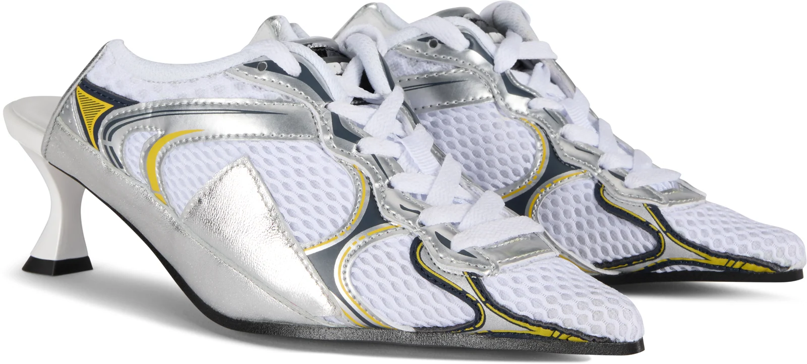 Ancuta Sarca Hera Upcycled Sneaker Kitten Mules