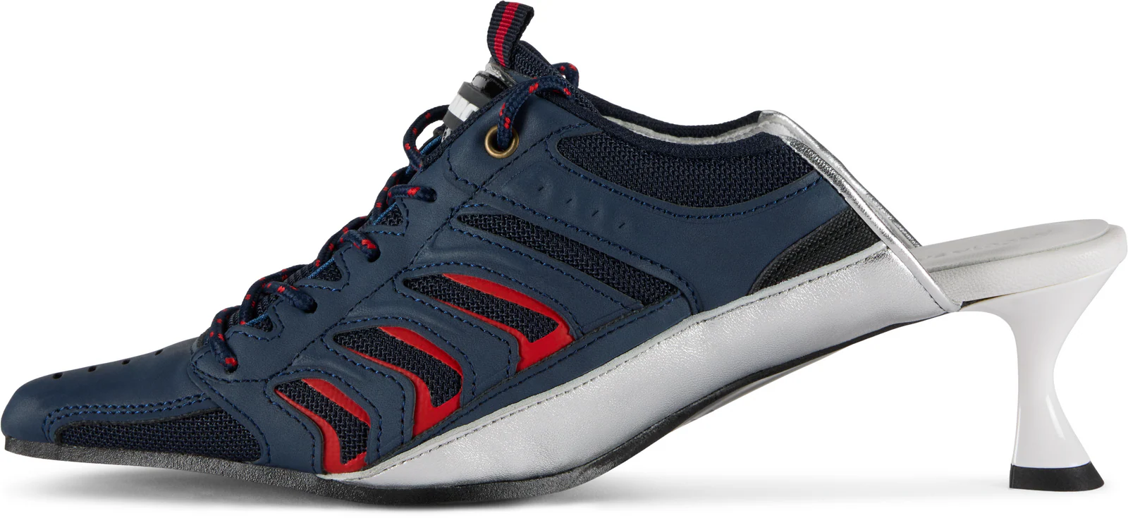 Ancuta Sarca Hera Upcycled Sneaker Kitten Mules