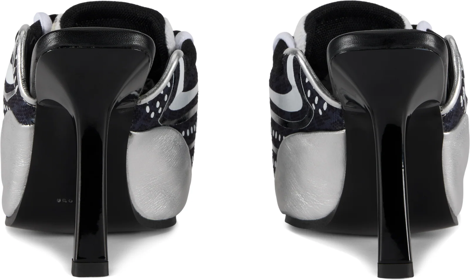 Ancuta Sarca Olympia Upcycled Sneaker High Heel Mules