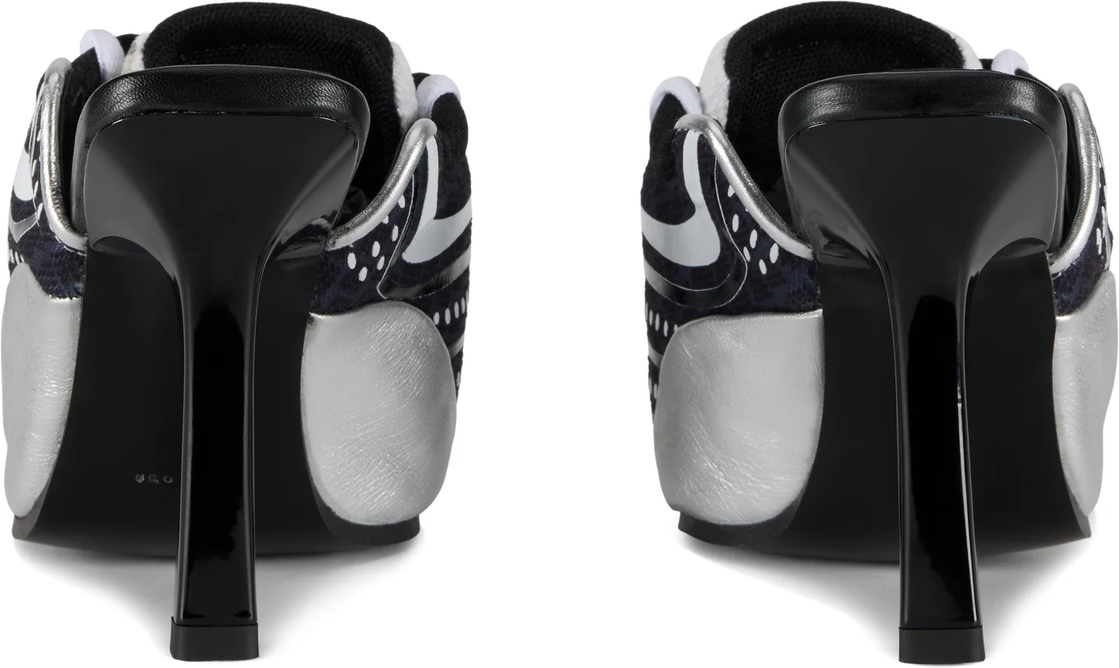 Ancuta Sarca Olympia Upcycled Sneaker High Heel Mules