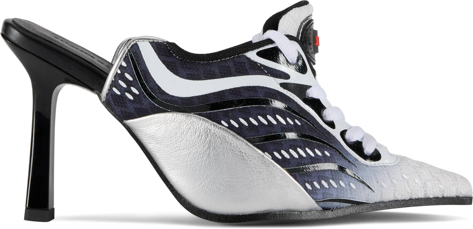 Ancuta Sarca Olympia Upcycled Sneaker High Heel Mules