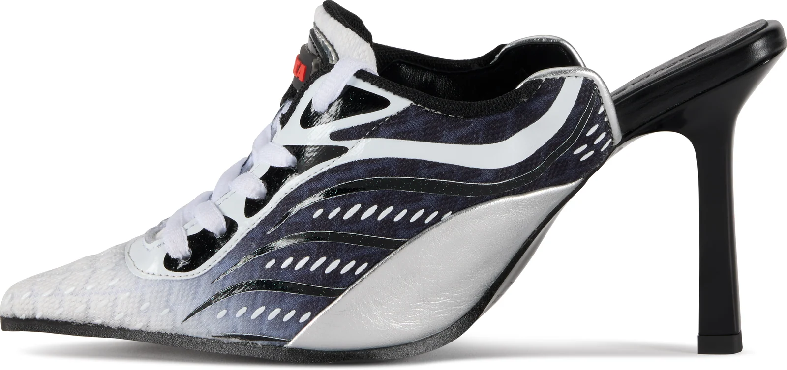 Ancuta Sarca Olympia Upcycled Sneaker High Heel Mules