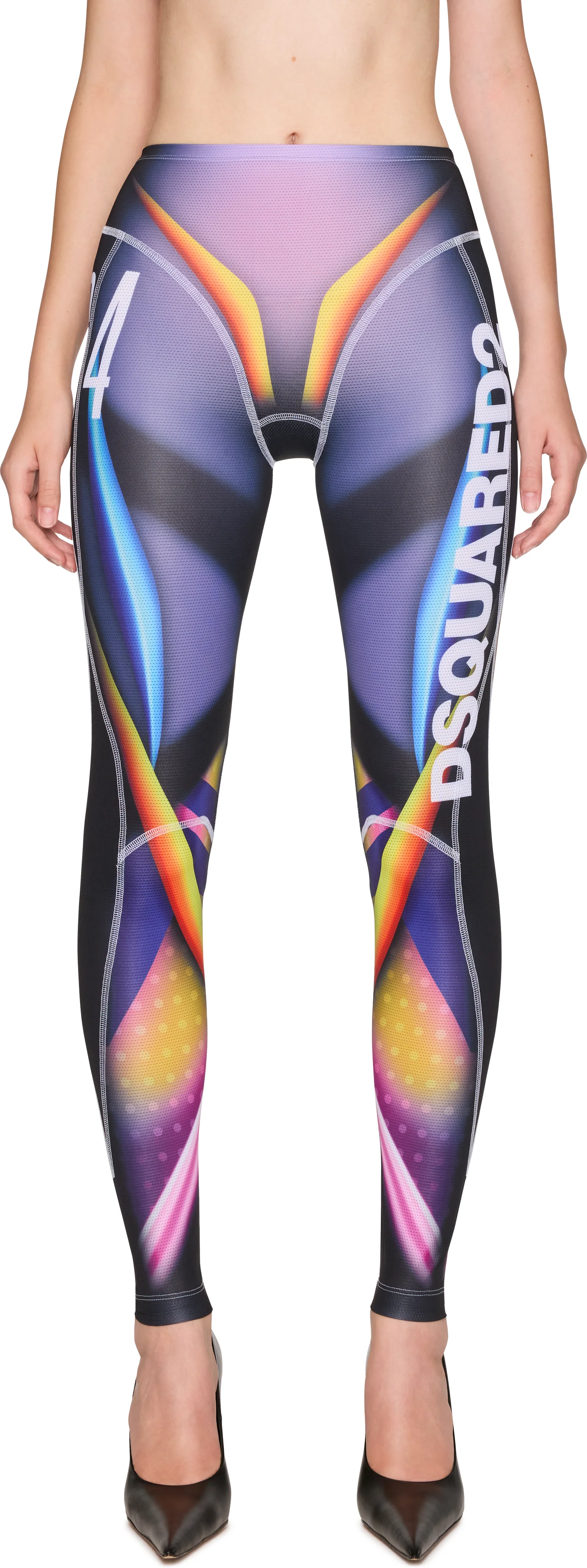 Dsquared2 Skiers Printed Jersey Leggings