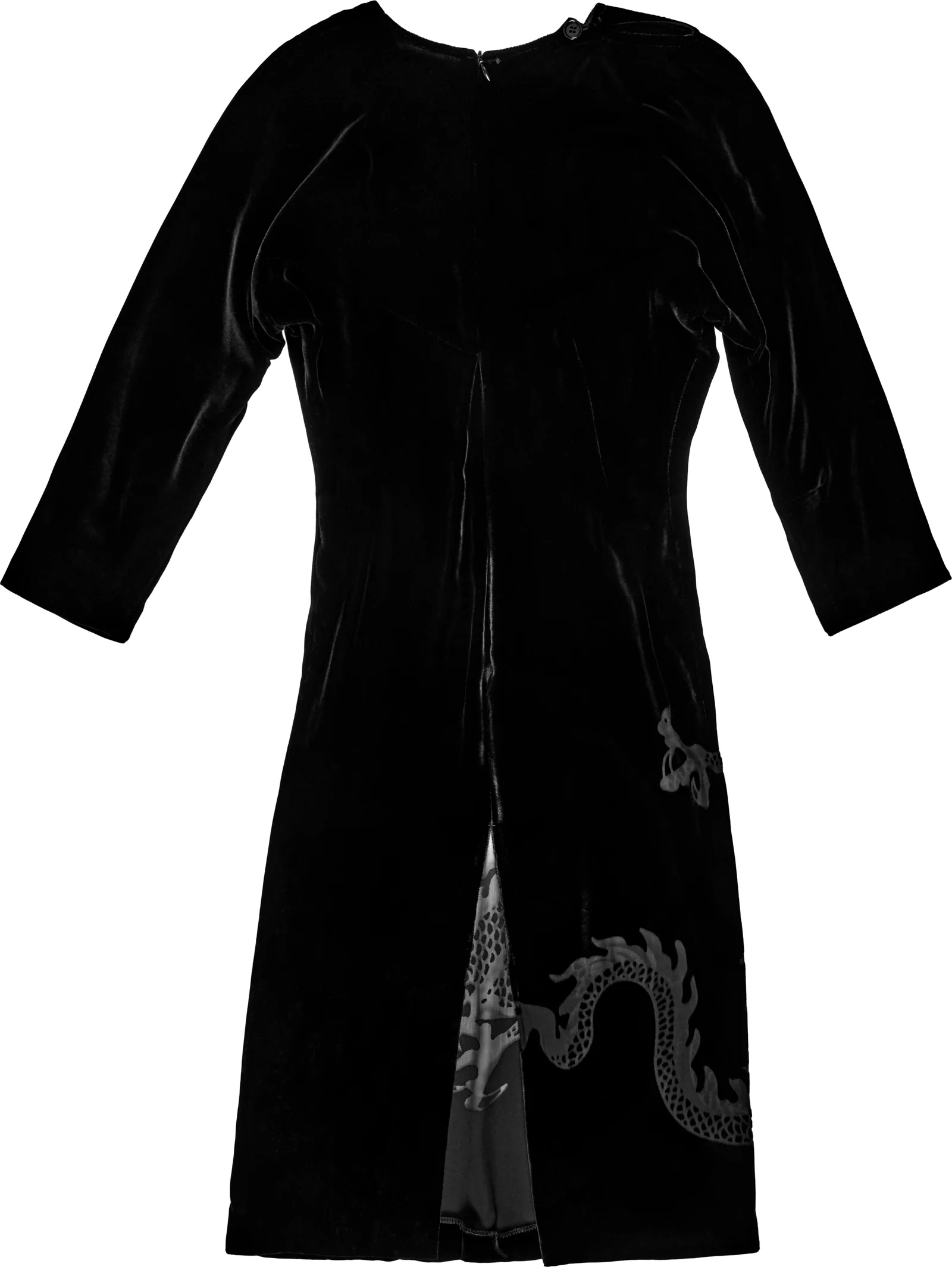 Alexander McQueen La Poupée Dragon Midi Dress