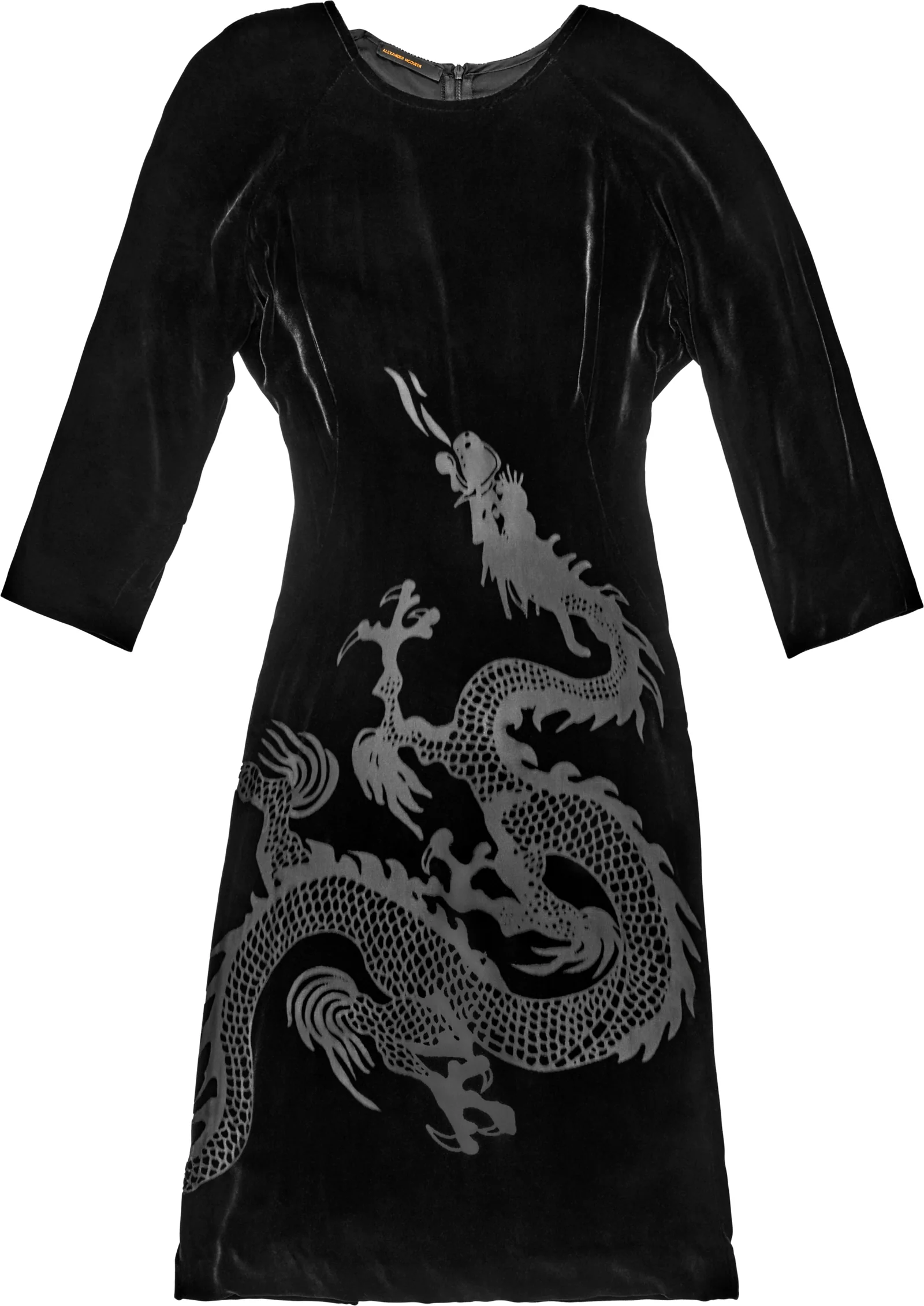 Alexander McQueen La Poupée Dragon Midi Dress